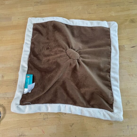 Tiddliwinks Monkey Security Blanket Lovey Lovie Plush Brown Cream - Picture 4 of 6
